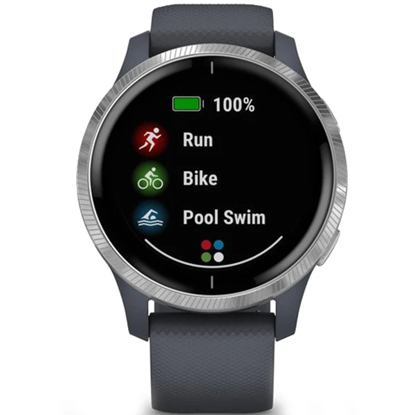 Смарт-часы Garmin Venu Blue Granite Silver (010-02173-03) - фото 3