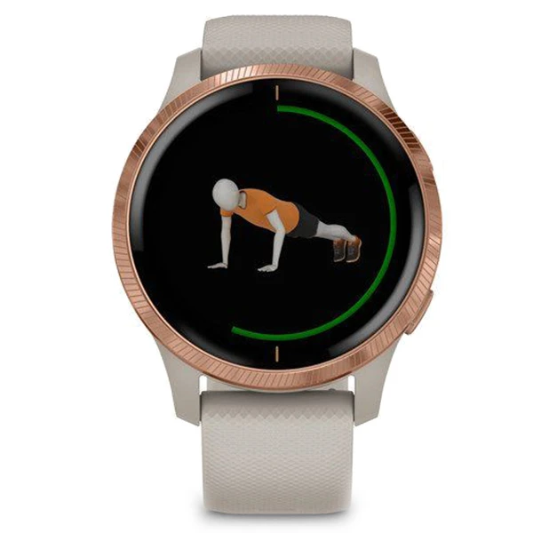 Смарт-часы Garmin Venu Light Sand Rose Gold (010-02173-23) - фото 2