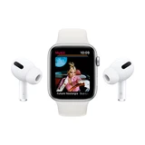 Смарт-часы Apple Watch Series 6 40mm Gold Aluminium Pink Sand Band MG123 - фото 5