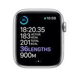 Смарт-часы Apple Watch Series 6 40mm Silver Aluminium White Band MG283 - фото 5