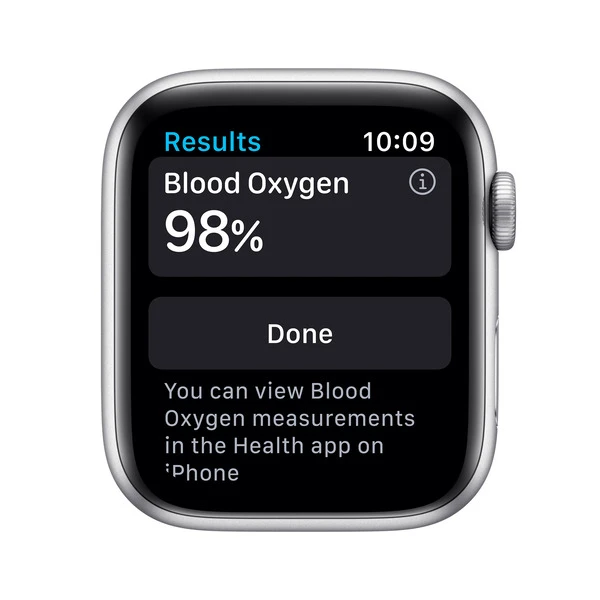 Смарт-часы Apple Watch Series 6 40mm Silver Aluminium White Band MG283 - фото 4