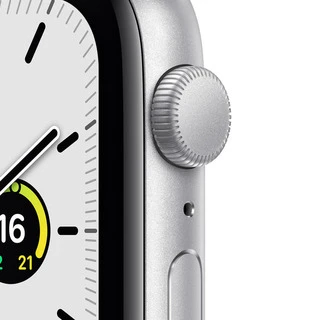 Смарт-часы Apple Watch SE 44mm Silver Aluminium White Band MYDQ2 - фото 2