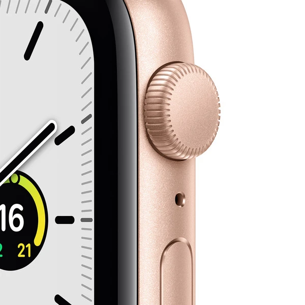 Смарт-часы Apple Watch SE 44mm Gold Aluminium Pink Sand Band MYDR2 - фото 2
