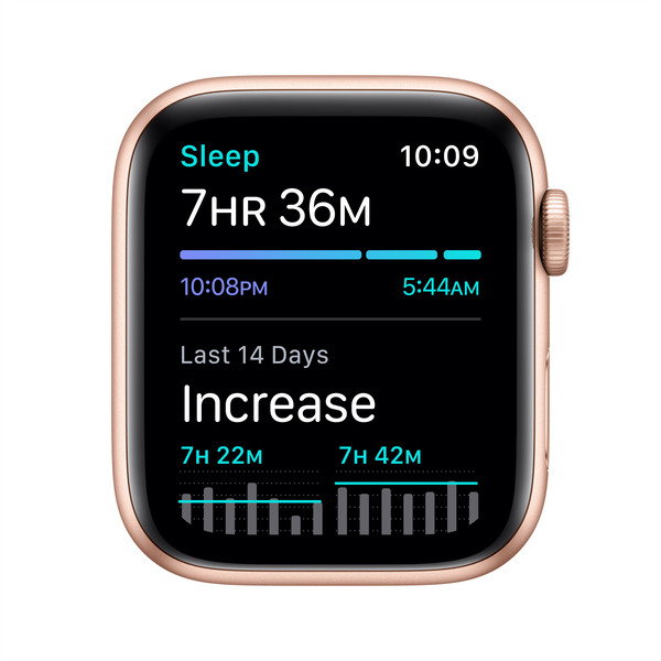 Смарт-часы Apple Watch SE 44mm Gold Aluminium Pink Sand Band MYDR2