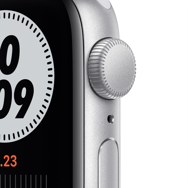 Apple Watch смарт сағаты Nike SE 40mm Silver Aluminium Black Nike Band MYYD2