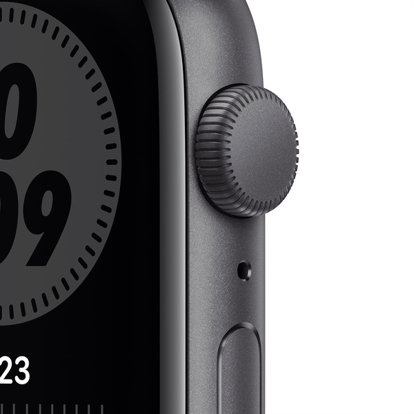 Смарт-часы Apple Watch Nike SE 44mm Space Gray Aluminium Black Nike Band MYYK2