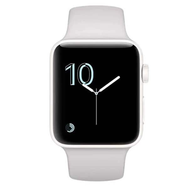 Apple смарт сағаты Watch Edition White,  "бұлт" түсті спорттық бау (MNPF2GKA) - фото 3