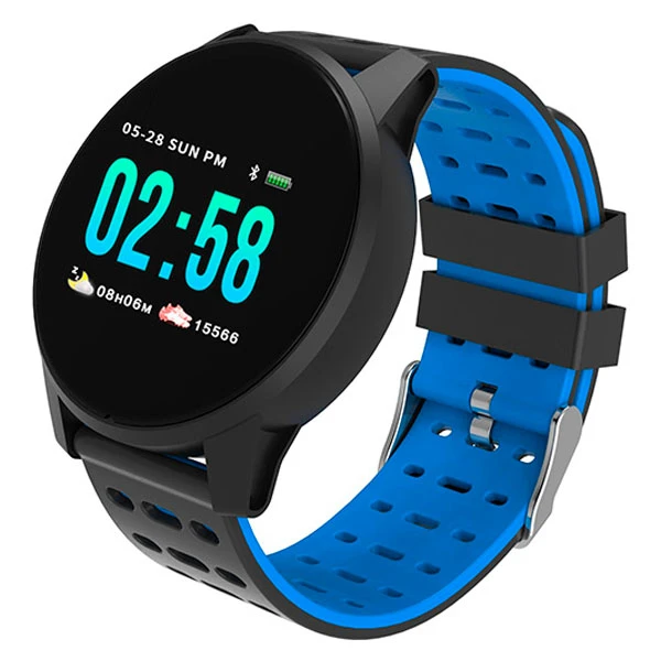 Смарт-часы Qumann QSW 01 Black/Blue (15010)