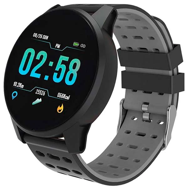 Смарт-часы Qumann QSW 01 Black/Grey (15013)