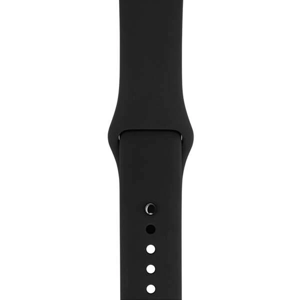 Смарт-часы Apple Watch Series 2 42mm Space Black, спортивный ремешок черного цвета (MP4A2GKA) - фото 3