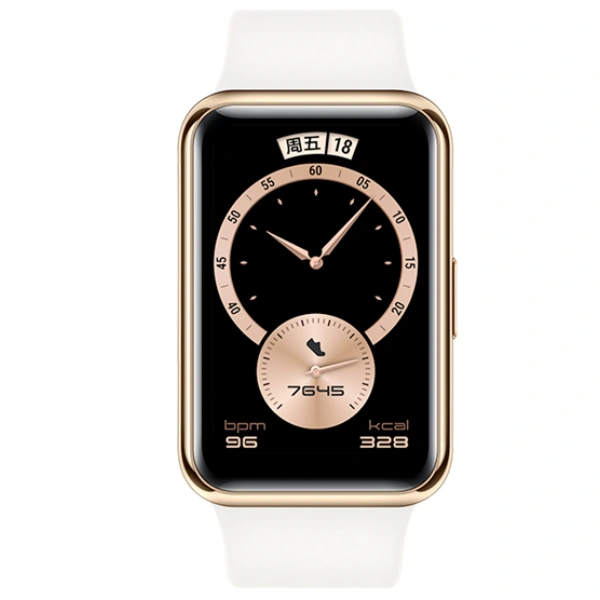 HUAWEI смарт-сағаты Watch Fit Elegant Frosty White - фото 3