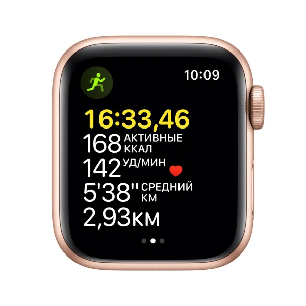 Смарт-часы Apple Watch SE GPS 40mm Gold with Starlight Sport Band Regular MKQ03GK/A - фото 6