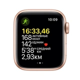 Смарт-часы Apple Watch SE GPS 40mm Gold with Starlight Sport Band Regular MKQ03GK/A - фото 6