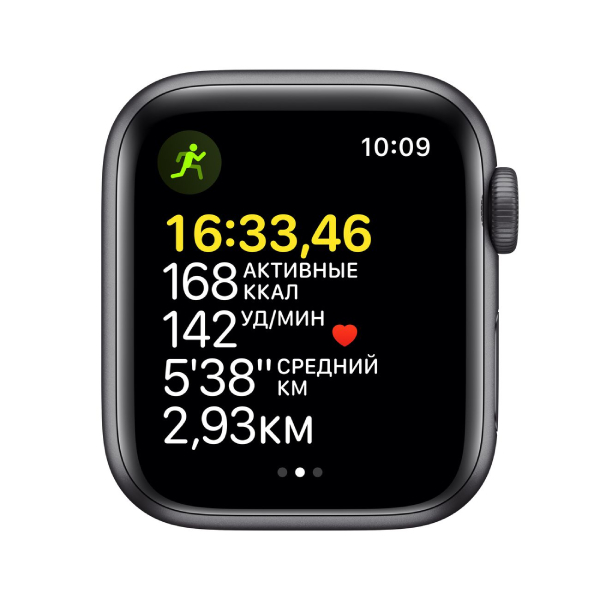 Смарт-часы Apple Watch SE GPS 40mm Space Grey with Midnight Sport Band Regular MKQ13GK/A