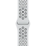 Смарт-часы Apple Watch Nike SE GPS 40mm Silver with Pure Platinum/Black Nike Sport Band MKQ23GK/A - фото 3
