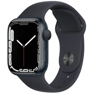 Смарт-часы Apple Watch Series 7 GPS 41mm Midnight Aluminium Midnight Sport Band MKMX3GK/A