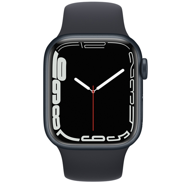Apple смарт сағаты Watch Series 7 GPS 45mm Midnight Aluminium Midnight Sport Band MKN53GK/A