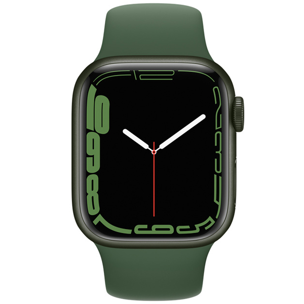 Apple смарт сағаты Watch Series 7 GPS 41mm Green Aluminium Clover Sport Band MKN03GK/A