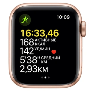 DEMO смарт часы Apple Watch SE GPS 40MM Gold with Starlight Sport Band Regular MKQ03GK/A - фото 6