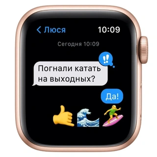 DEMO смарт часы Apple Watch SE GPS 40MM Gold with Starlight Sport Band Regular MKQ03GK/A - фото 3