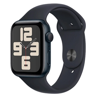 DEMO часы Apple Watch SE GPS 44mm Midnight Aluminium Case Only, 3K600RU/A, Без ремешка