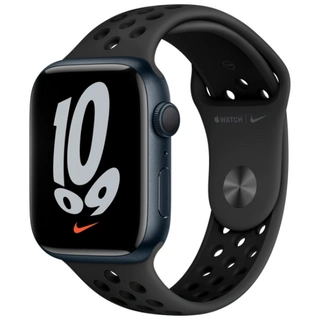 Смарт-часы Apple Watch Nike Series 7 GPS 45мм Midnight Black Nike Sport Band MKNC3GK/A