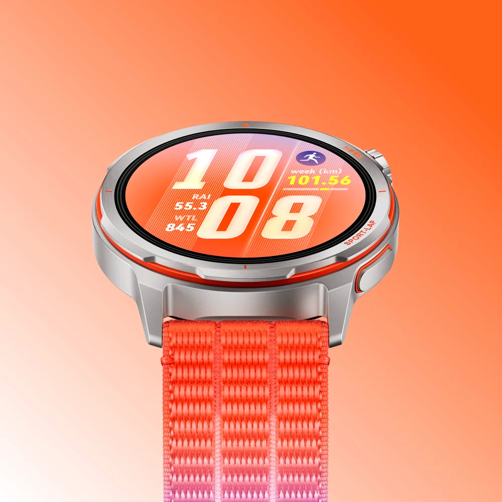 Смарт- часы HUAWEI WATCH GT Runner 2 Dawn Orange Chitu-B19W - фото 7