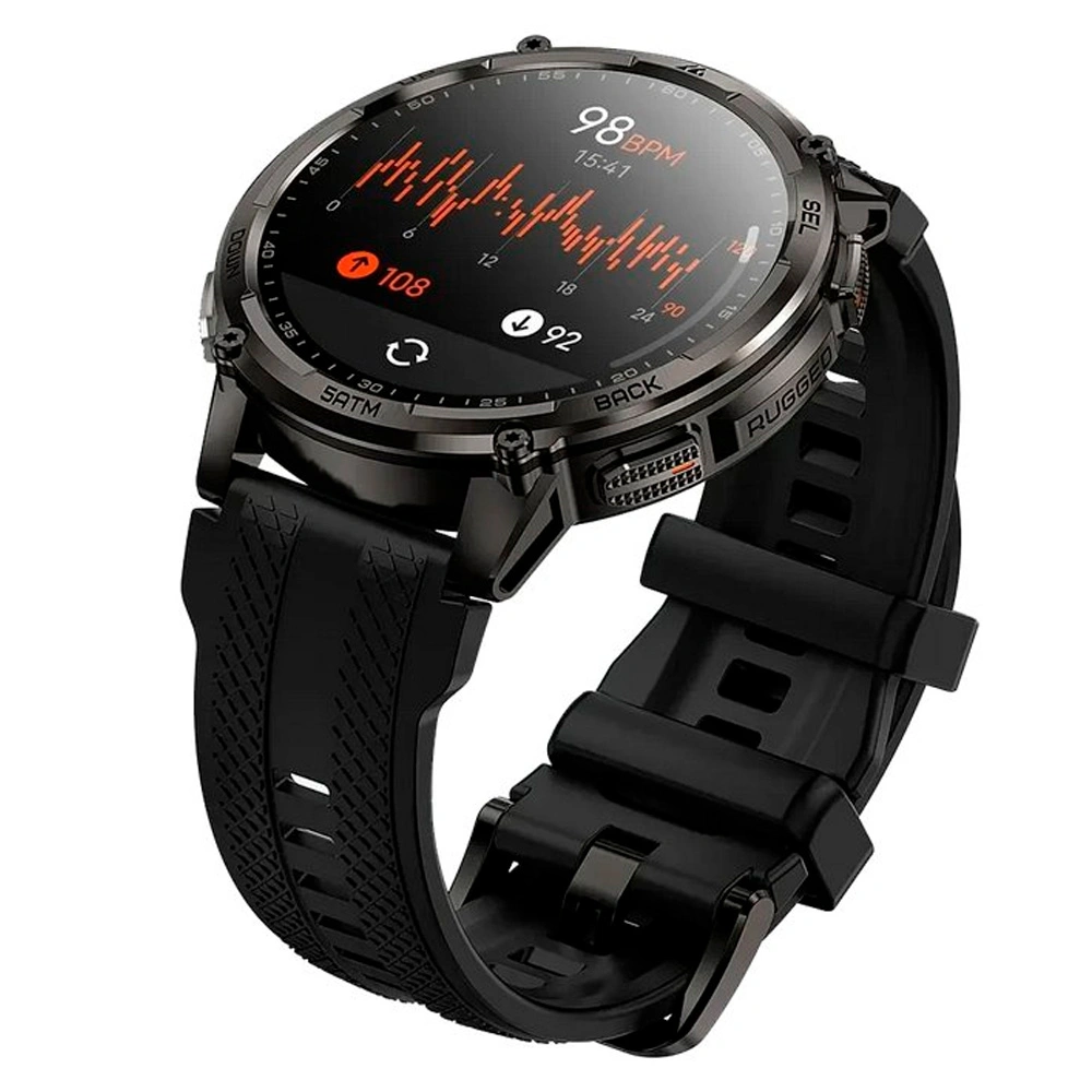 Смарт часы Kospet Kospet TANK T4C Black - фото 4