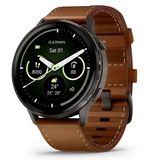 Смарт часы Garmin Venu 4 черный+кожа 010-03014-03