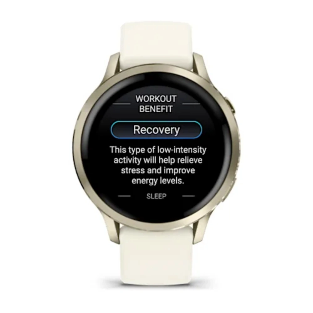 Смарт часы Garmin Venu 4S лунный свет 010-03013-00 - фото 6