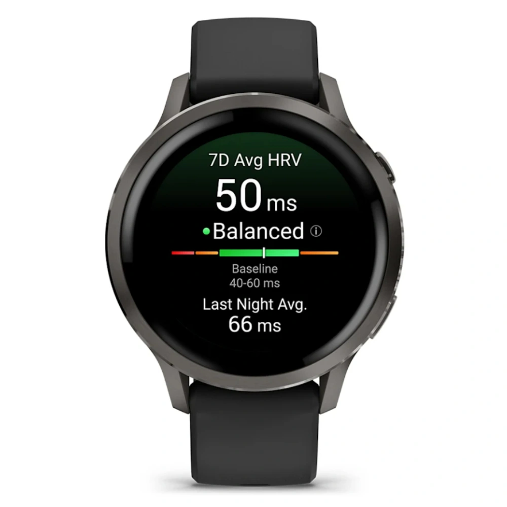 Смарт часы Garmin Venu 4S черный 010-03013-02 - фото 2