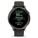 Смарт часы Garmin Venu 4S черный 010-03013-02 - фото 2