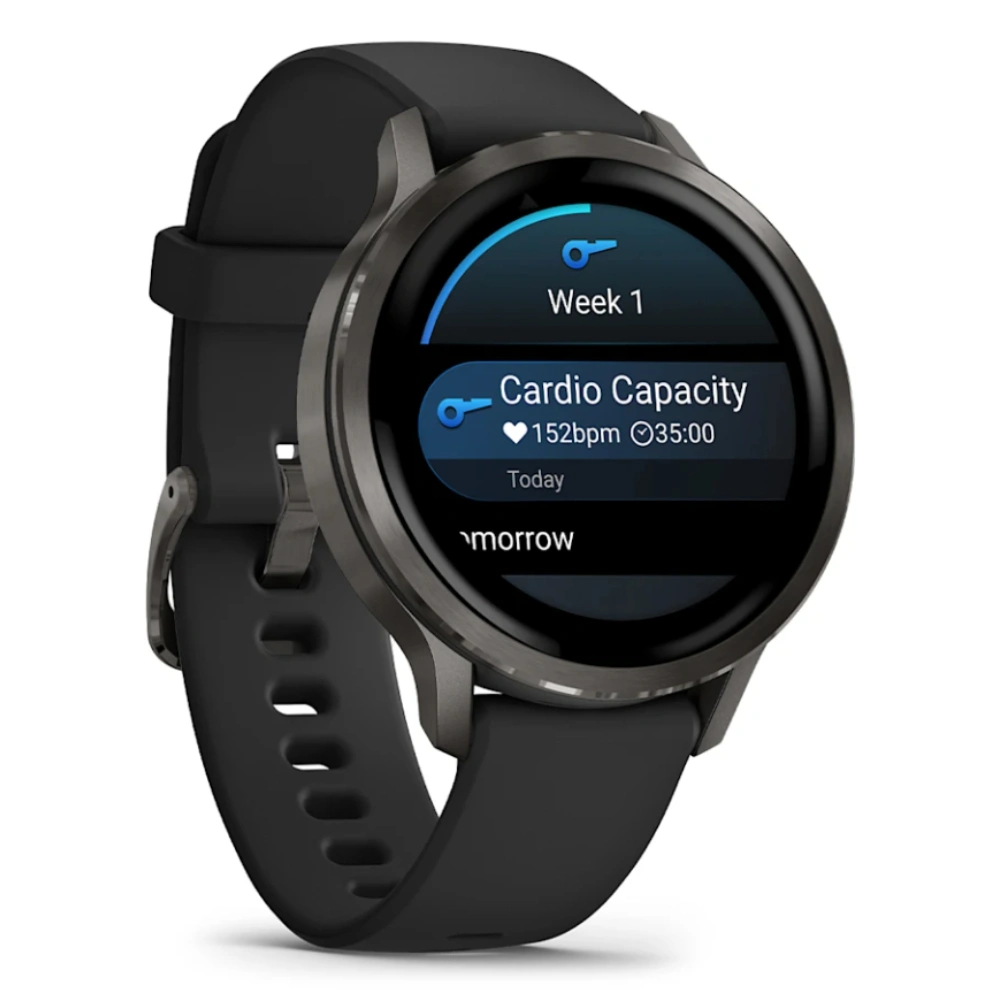 Смарт часы Garmin Venu 4S черный 010-03013-02 - фото 3