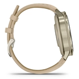 Смарт часы Garmin Venu 4S золотистый+кожа 010-03013-03 - фото 5