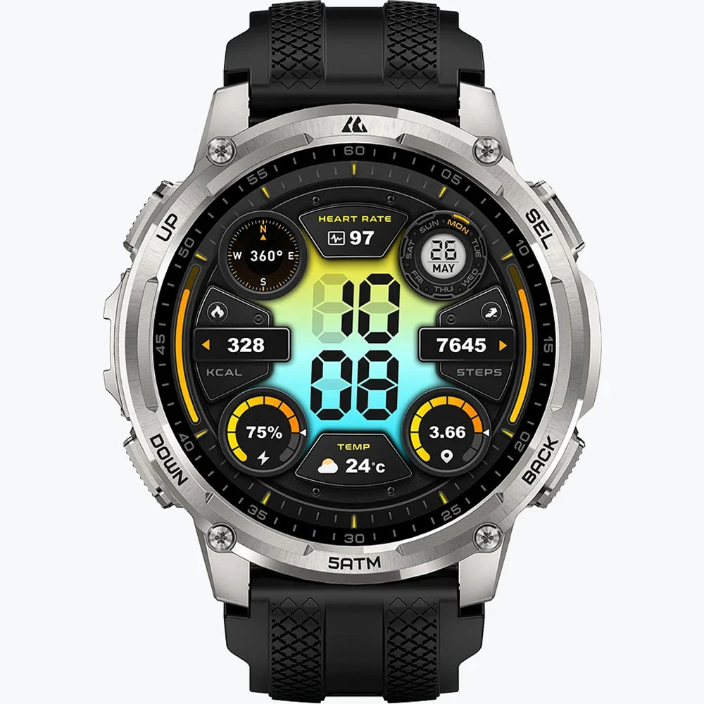 Смарт часы Kospet Kospet TANK T4C silver - фото 2