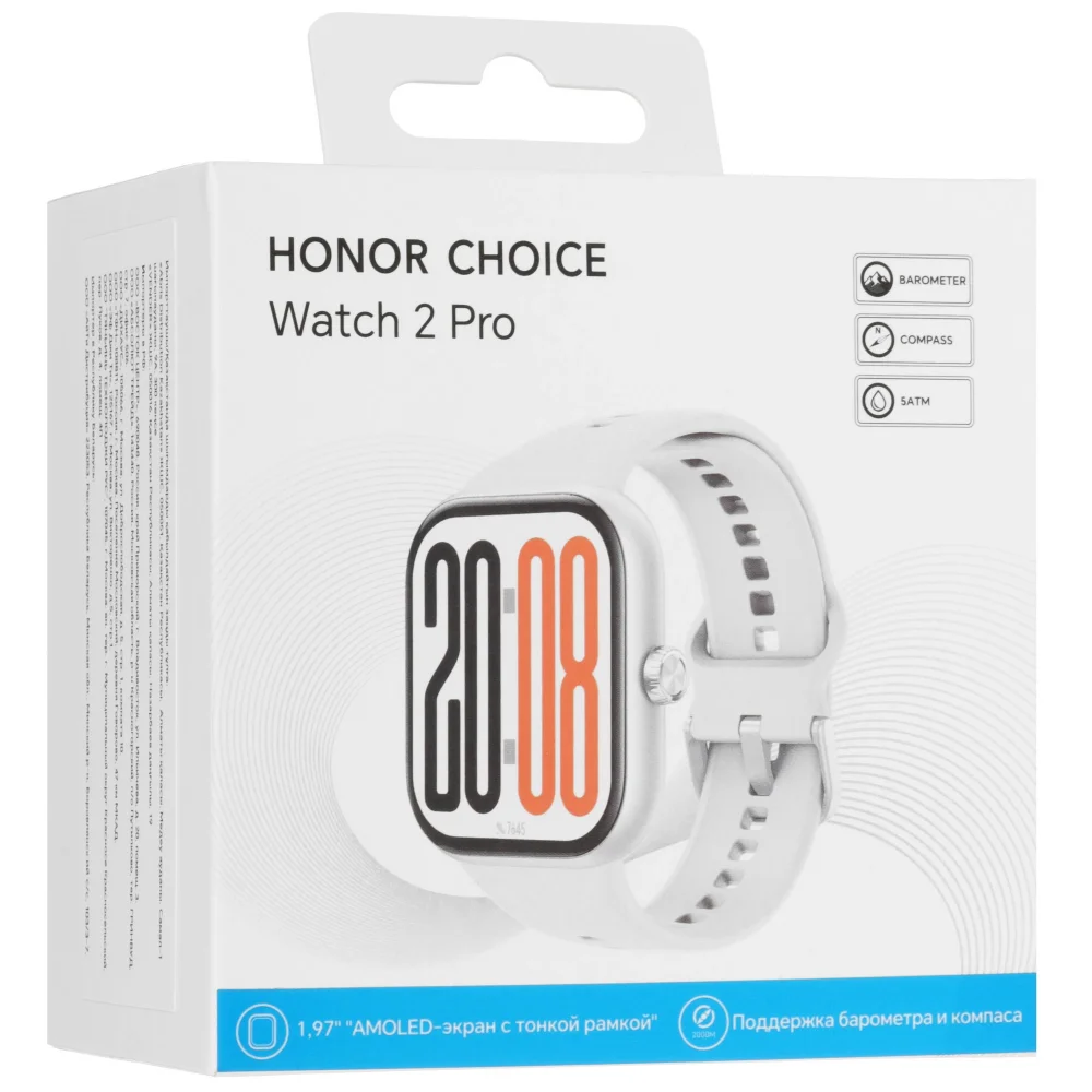 Смарт-часы  Honor Choice Watch 2 Pro White - фото 13