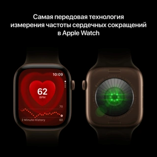 Смарт часы Apple Watch Series 12 GPS, 46mm, Black, Alu Case, Black Sport Band, M/L (MJEL4RK/A) - фото 3