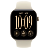 Смарт часы Apple Watch Series 12 GPS, 46mm, Light Gold, Alu Case, Sand Sport Band, M/L (MJEP4RK/A) - фото 2