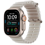 Смарт-часы Apple Watch Ultra 4 GPS + Cellular, 49mm, Natural Tit Case Translucent Grey Ocean Band, M, (MJAD4QI/A)