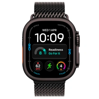 Смарт-часы Apple Watch Ultra 4 GPS + Cellular, 49mm, Black Tit Case Black Tit Milan Loop, M, (MJAV4QI/A) - фото 2