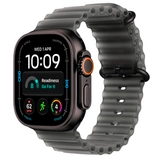Смарт-часы Apple Watch Ultra 4 GPS + Cellular, 49mm, Black Tit Case Translucent Black Ocean Band, M, (MJAY4QI/A)