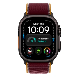 Смарт-часы Apple Watch Ultra 4 GPS + Cellular, 49mm, Black Tit Case Burgundy Trail Loop, M/L, (MJC44QI/A) - фото 2