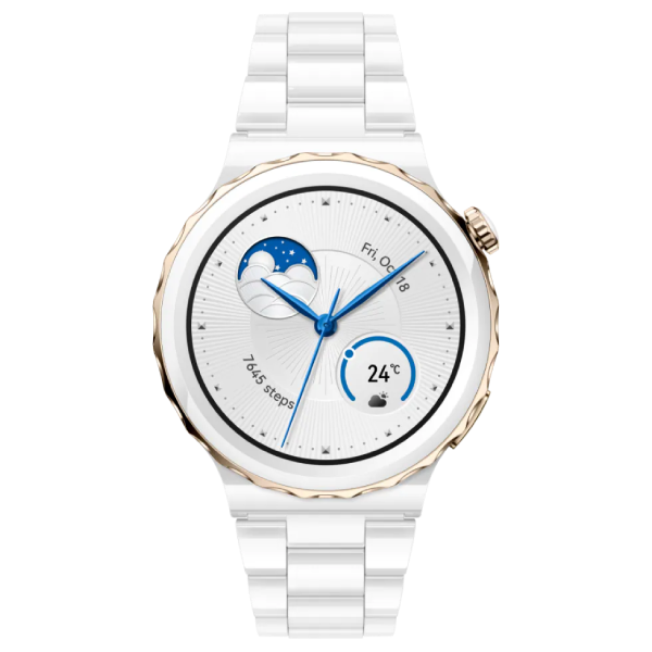 Смарт-часы HUAWEI Watch GT3 Pro 42mm White Ceramic Strap