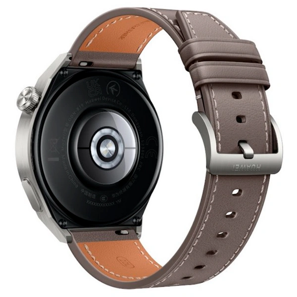 Смарт-часы HUAWEI Watch GT3 Pro 46mm Gray Leather Strap - фото 4