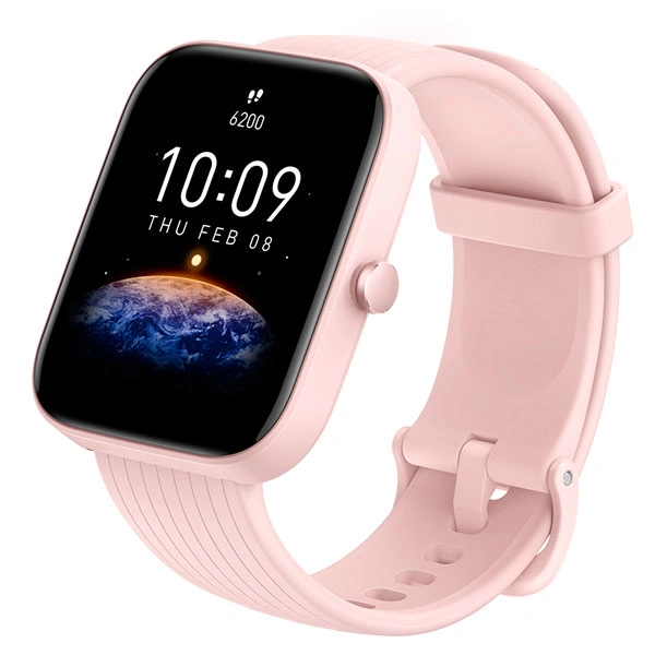 Смарт часы Amazfit Bip 3 Pro A2171 Pink A2171 - фото 2