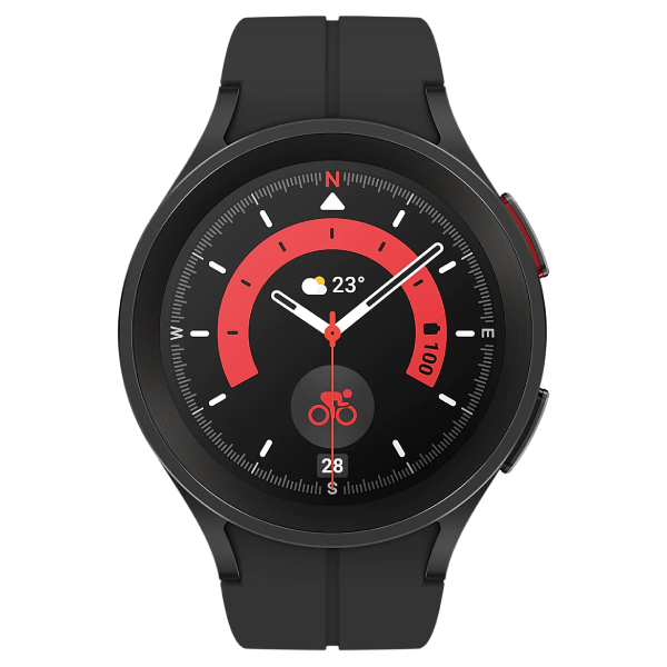 Samsung смарт сағаты Galaxy Watch5 Pro 45mm Black