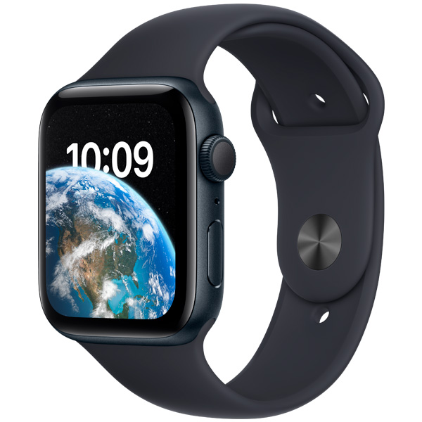 Смарт-часы Apple Watch SE GPS 2nd Gen 40mm Midnight Aluminium Case with Midnight Sport Band Regular MNJT3GK/A