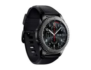 Samsung смарт сағаттары Galaxy Gear S3 Frontier SM-R760 Black (SM-R760NDAASKZ)
