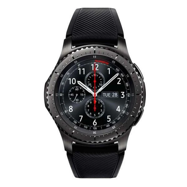Samsung смарт сағаттары Galaxy Gear S3 Frontier SM-R760 Black (SM-R760NDAASKZ)