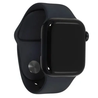 Смарт-часы Apple Watch Series 8 GPS 41mm Midnight Aluminium Case with Midnight Sport Band - Regular MNP53GK/A